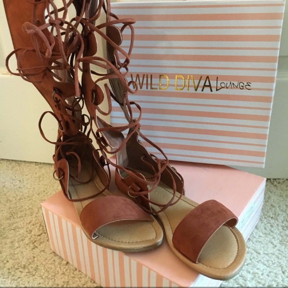 American Threads Gladiator Sandals